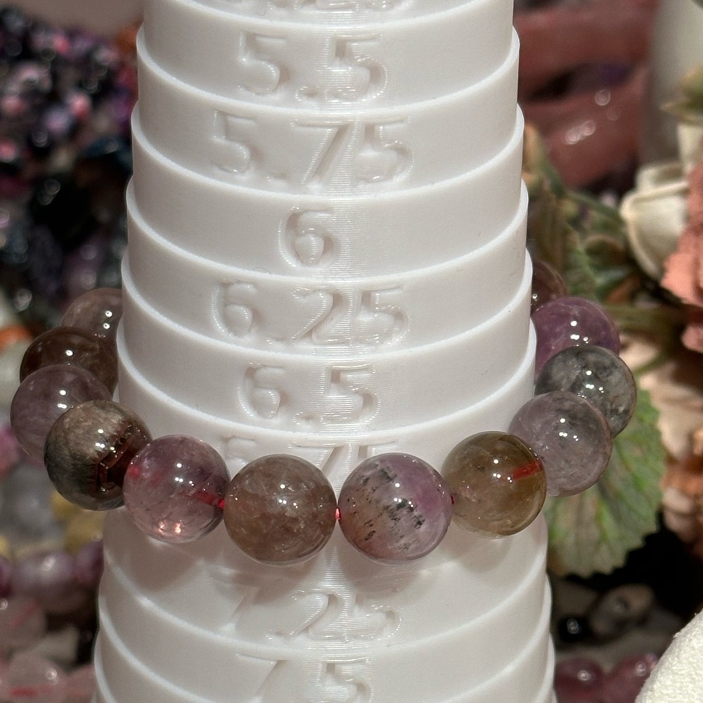 Super 7 Bracelet 13mm Size 6.75 - Picture 4 of 5